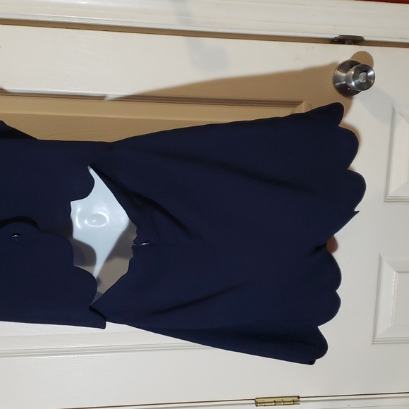 Monteau Blue stretchy Romper - Picture 6 of 12